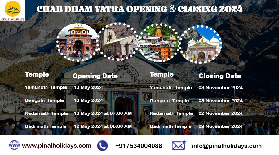 Char Dham Yatra 2024 Opening